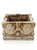 Neoclassical Vintage Neoclassical Cast Stone Planter With Ram's Head and Lion Masks For Sale - Image 3 of 12