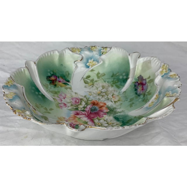 Early 20th Century Antique Rs Prussia Porcelain Decorative Bowl For Sale - Image 5 of 7
