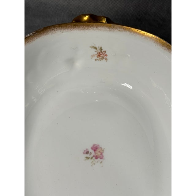 Hand-Painted Porcelain Bowl from Wessel Porzellanmanufaktur, 1900s For Sale - Image 4 of 11