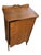Wood Antique Tiger Oak Sheet Music Cabinet For Sale - Image 7 of 12