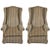 Textile Pr Hollywood Regency High Back Wing Chairs For Sale - Image 7 of 7