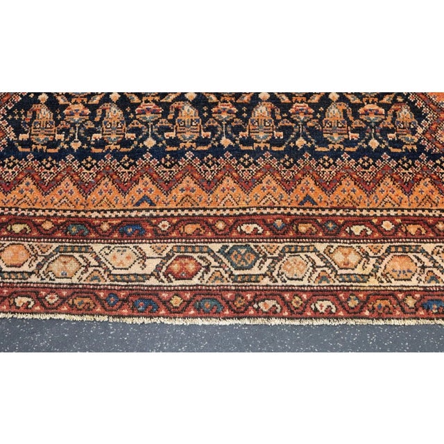 Red Antique Malayer Rug 4'3'' x 6'8'' For Sale - Image 8 of 12