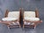 McGuire San Francisco Rattan Lounge Chairs, a Pair For Sale - Image 9 of 12