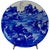 Early 20th Century Large Hand-Painted Blue and White Chinese Plate For Sale - Image 11 of 11