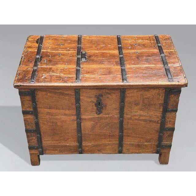 19th Century Anglo-Indian Trunk, 1880 For Sale - Image 3 of 11