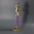 Victorian George Jones Majolica Egyptian Figural Candlestick For Sale - Image 3 of 13