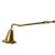A long brass candle snuffer, made in India. Created from brass, this long candle snuffer will be a beautiful accent on any...