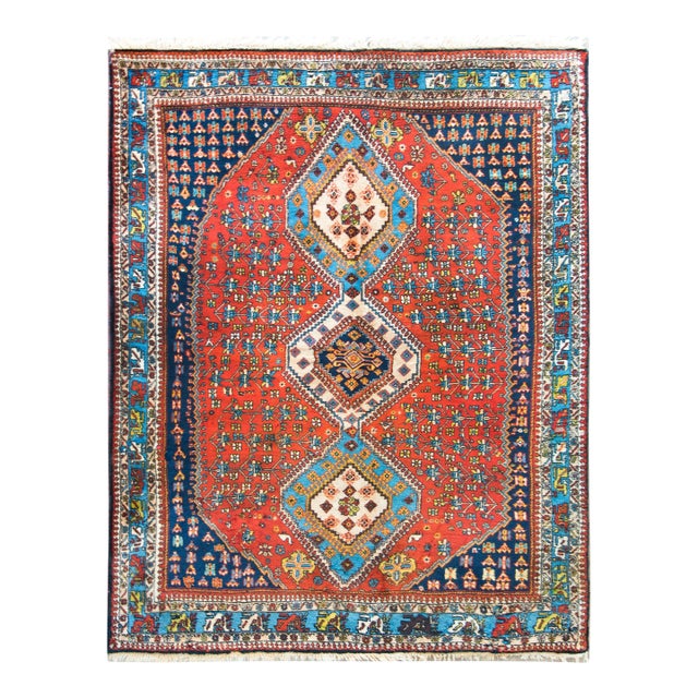 Vintage Yallameh Rug For Sale