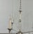 Original retail $1490, stylish Currey & Company Modern Silver Finished Nottaway Chandelier, showroom floor sample