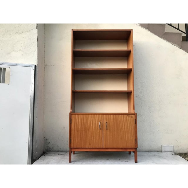 Bookshelf-Librarian with Veneer from Olsztyn Furniture Factory, 1970s For Sale - Image 9 of 18