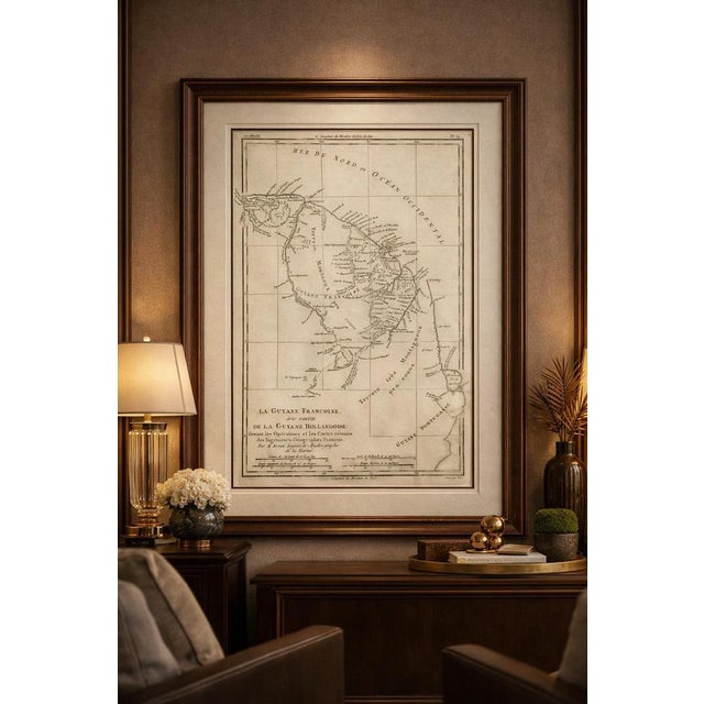 The Caribbean & Gulf of Mexico – Rigobert Bonne’s Antilles Map, c.1780 : This detailed late 18th-century map depicts the...