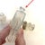 Early 20th Century Clear Glass Miniature Bottle Set of 7 For Sale - Image 4 of 12