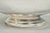 Mid 20th Century Vintage Wallace 9100 Modern Green Enamel Silver Plated Oval Serving Fruit Bowl For Sale - Image 5 of 9