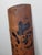 Brown Mid 20th Century Japanese Hand-Painted Bamboo Wall Hanging - Daruma / Bodhidharma For Sale - Image 8 of 12