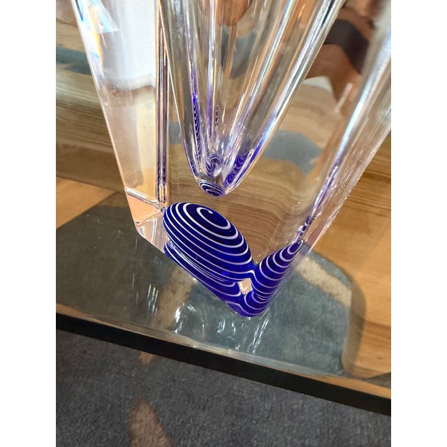 Kosta Boda Orbit Vase 8” Like New For Sale - Image 4 of 9