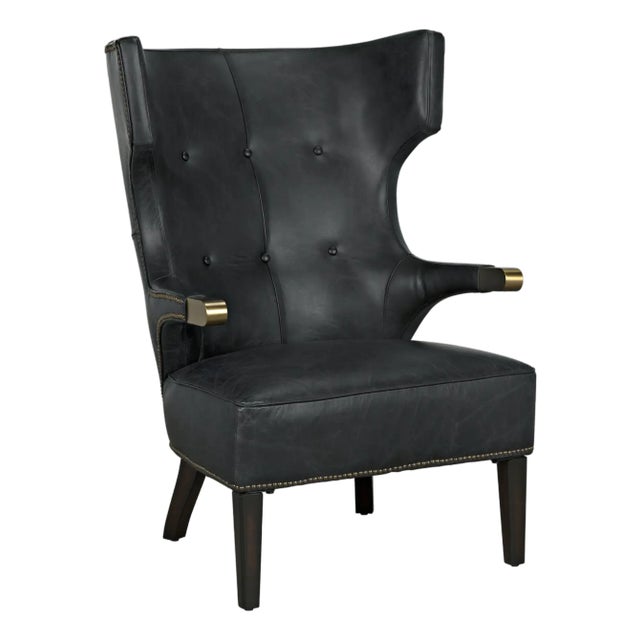 NOIR Heracles Chair, Leather For Sale