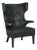 NOIR Heracles Chair, Leather For Sale