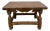 Mid-19th Century French Hand-Carved Monastery Stool For Sale