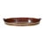 Large Regency Mahogany and Brass Banded Oyster Tray For Sale
