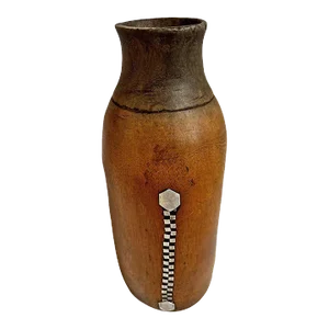 Vintage Wooden Tutsi Pot
