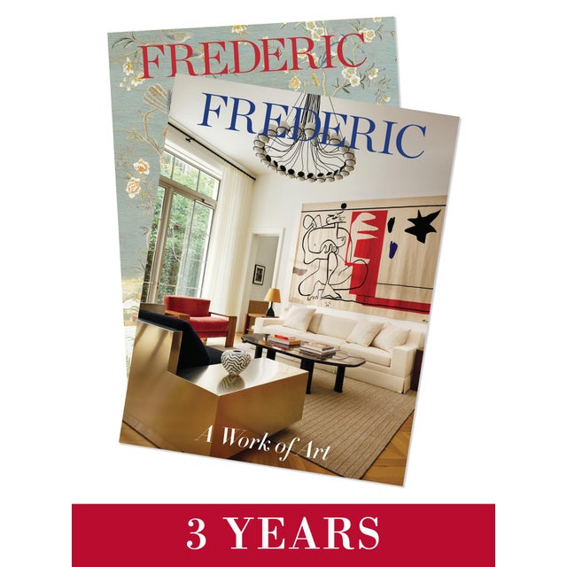 A celebration of the power of design, FREDERIC is your guide to a more beautiful life. Unbeholden to trend and always open...