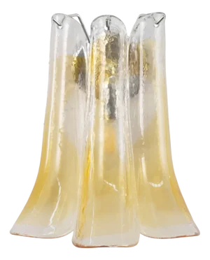 Small Murano Glass Petals Wall Light, 1990s