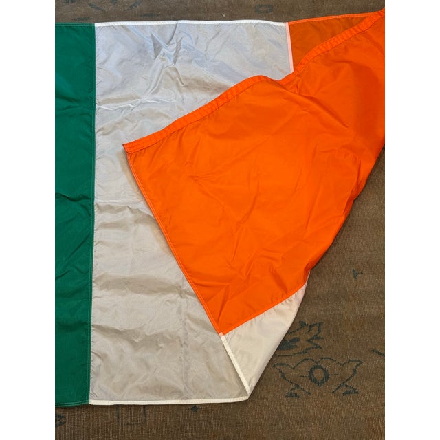 Late 20th Century Vintage Irish Flag For Sale - Image 4 of 4