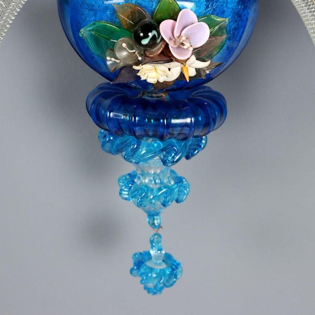 Italian Wall Lights in Murano Glass, Set of 2 For Sale - Image 14 of 15