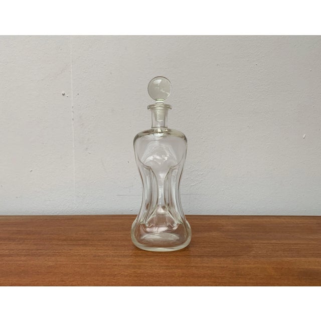 Large Vintage Danish Glass Kluk Kluk Bottle from Holmegaard, 1970s For Sale - Image 3 of 11