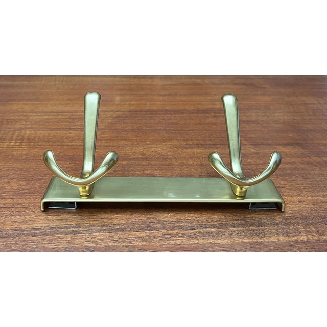Mid-Century Hollywood Regency Style Brass Coat Rack, 1960s For Sale - Image 5 of 14