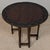 19th Century English Oak Gateleg Drop Leaf Occasional Table For Sale - Image 15 of 18