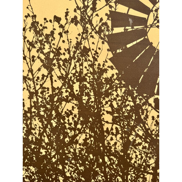 "Windmill" Limited Edition Lithograph by Albert Frank Quinlan 1975 For Sale - Image 9 of 13