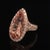 Morganite Diamond Ring 14k Rose Gold 6.91 TCW Certified For Sale - Image 15 of 16