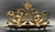 Early 20th Century Antique Double Inkwell Ornate Brass Figural Lion Head Beast Mythical Scroll For Sale - Image 5 of 16