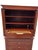 Chippendale 1990s Thomasville Collectors Cherry Dresser High Chest on Chest Armoire Wardrobe For Sale - Image 3 of 12