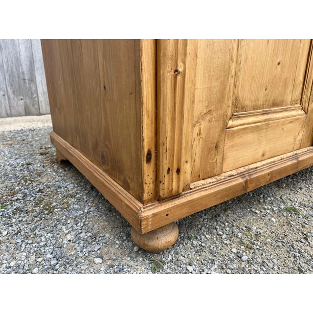 Early 20th Century Swedish Pine Armoire For Sale - Image 4 of 9