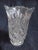 Cut Crystal Vase With Tulip Edging For Sale - Image 6 of 13