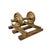 Vintage Brass Railway Wheelset Display Model Paper Press, 1920s For Sale - Image 6 of 10