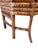 Tan Vintage Brighton Pavilion Style Burnt Bamboo & Cane Settee Bench, C. 1970s For Sale - Image 8 of 11