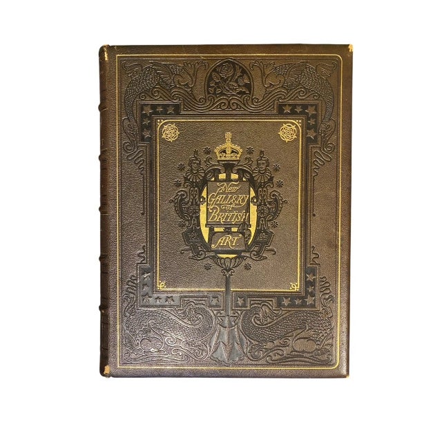 The New Gallery of British Art: Volume 1 & Volume 2 -Original, published in 1880 by Appleton and Company New York. 37 x...