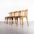 1950s Honey Beech Bentwood Dining Chairs attributed to Marcel Breuer for Luterma, 1950s, Set of 4 For Sale - Image 5 of 10