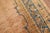 An enormous antique Turkish Oushak rug with a very interesting turquoise shade with a caramel center medallion set on a...