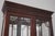 Brown Jasper Chippendale Style Cherry Curio Display Cabinet For Sale - Image 8 of 12