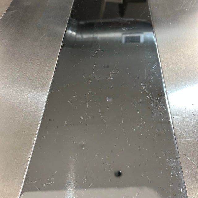 Paul Evans Style Postmodern Side Table For Sale - Image 9 of 12