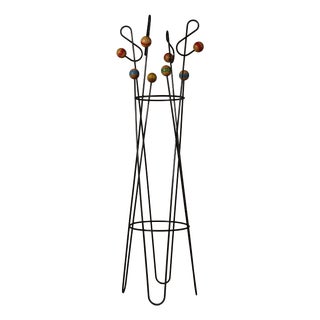 Freestanding Coat and Hat Stand in the style of Roger Féraud, 1990s For Sale