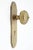 Victorian Victorian Brass Beaded Dummy Door Knob Set For Sale - Image 3 of 6
