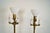 Art Deco 1970’s Hollywood Regency Brass Torch Floor Lamps by Stiffel - A Pair For Sale - Image 3 of 12