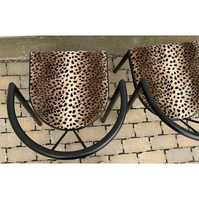 Metal Pair of Vintage Chairs by Bks, Denmark For Sale - Image 7 of 11