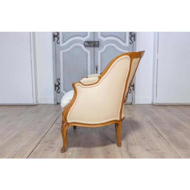 20th Century French Louis XV Style Bergere For Sale - Image 12 of 15