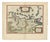 Venezuela Map with Caribbean & Nueva Andalusia from Blaeu, 1642 For Sale